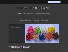 Tablet Screenshot of christophechang.com